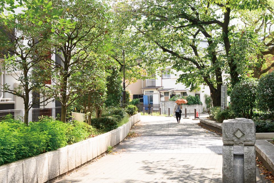 立会川緑道