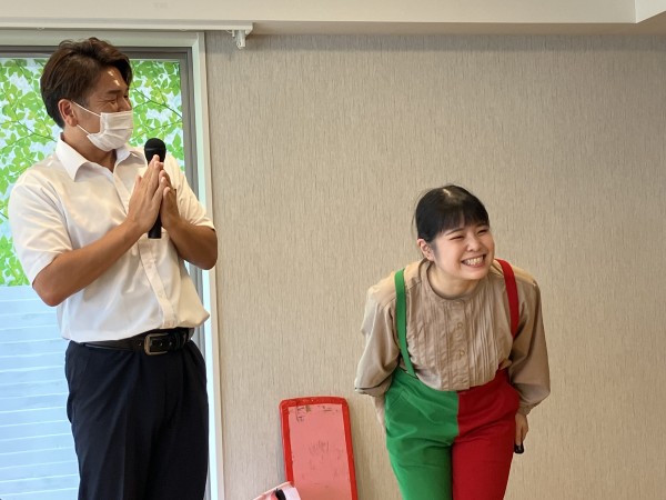 敬老会の写真
