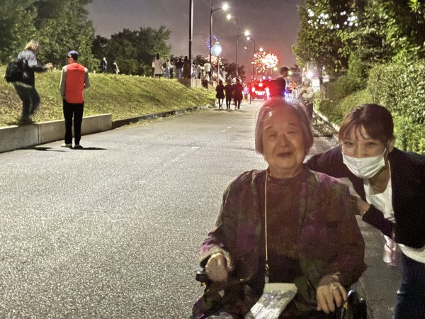 たまがわ花火大会の写真
