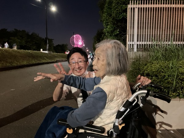 たまがわ花火大会の写真